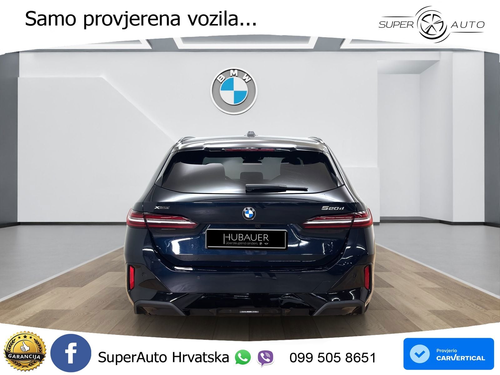 BMW 520d Touring (197 KS) xDrive Steptronic M Sport LED+GR SJED+ACC