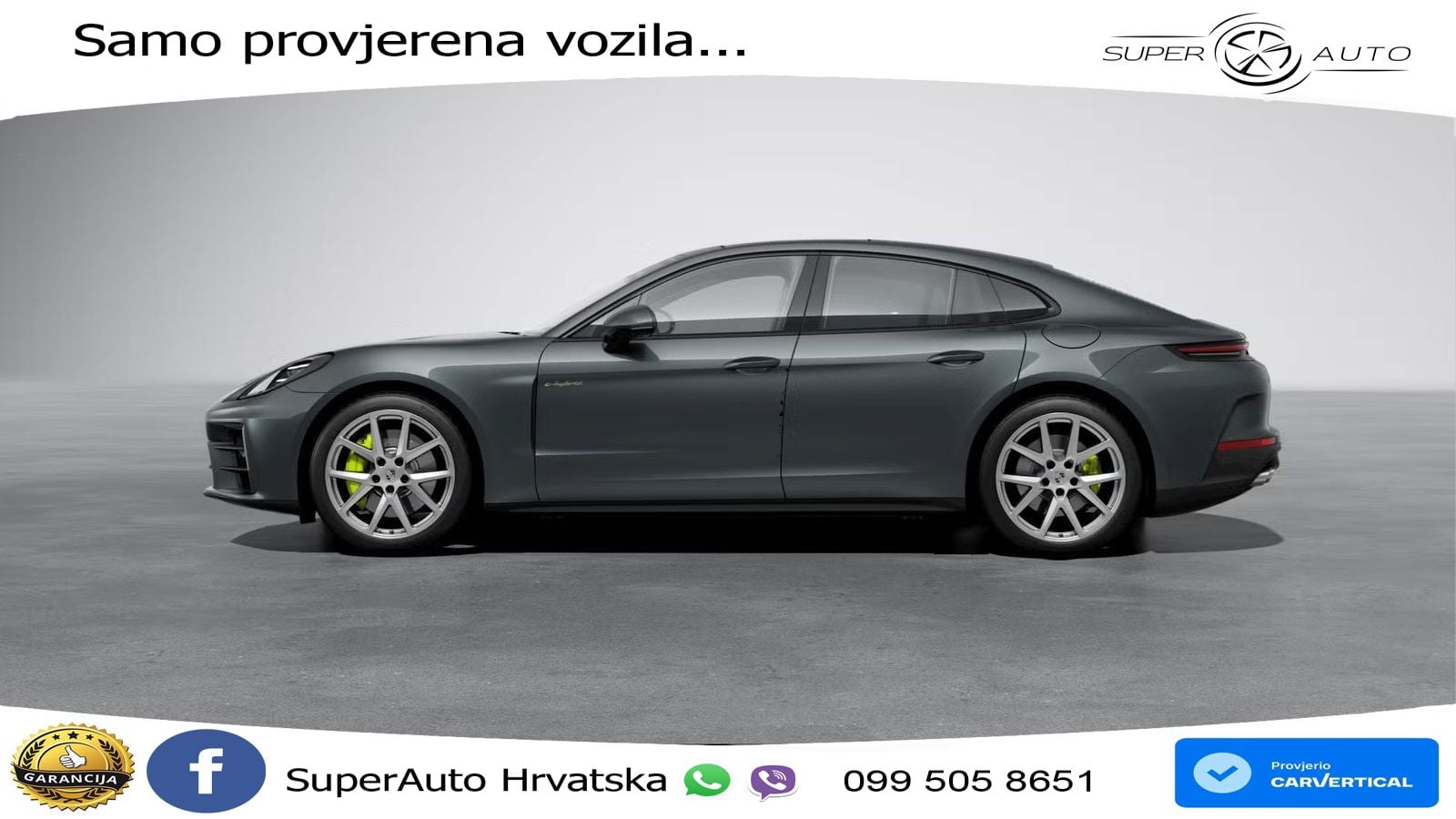 Porsche Panamera 4 2.9 V6 (470 KS) E-Hybrid PDK LED+GR SJED+ACC