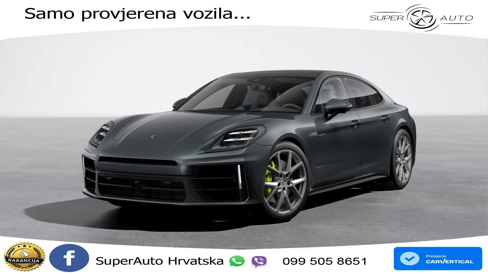 Porsche Panamera 4 2.9 V6 (470 KS) E-Hybrid PDK LED+GR SJED+ACC