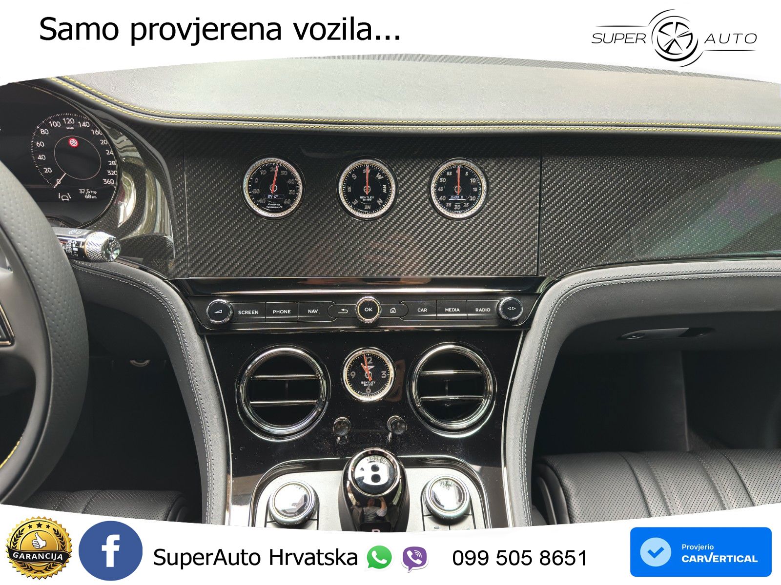 Bentley Continental GT IV 4.0 V8 TFSi (680 KS) AWD DCT ZRAČNI+ACC+GR SJED+360