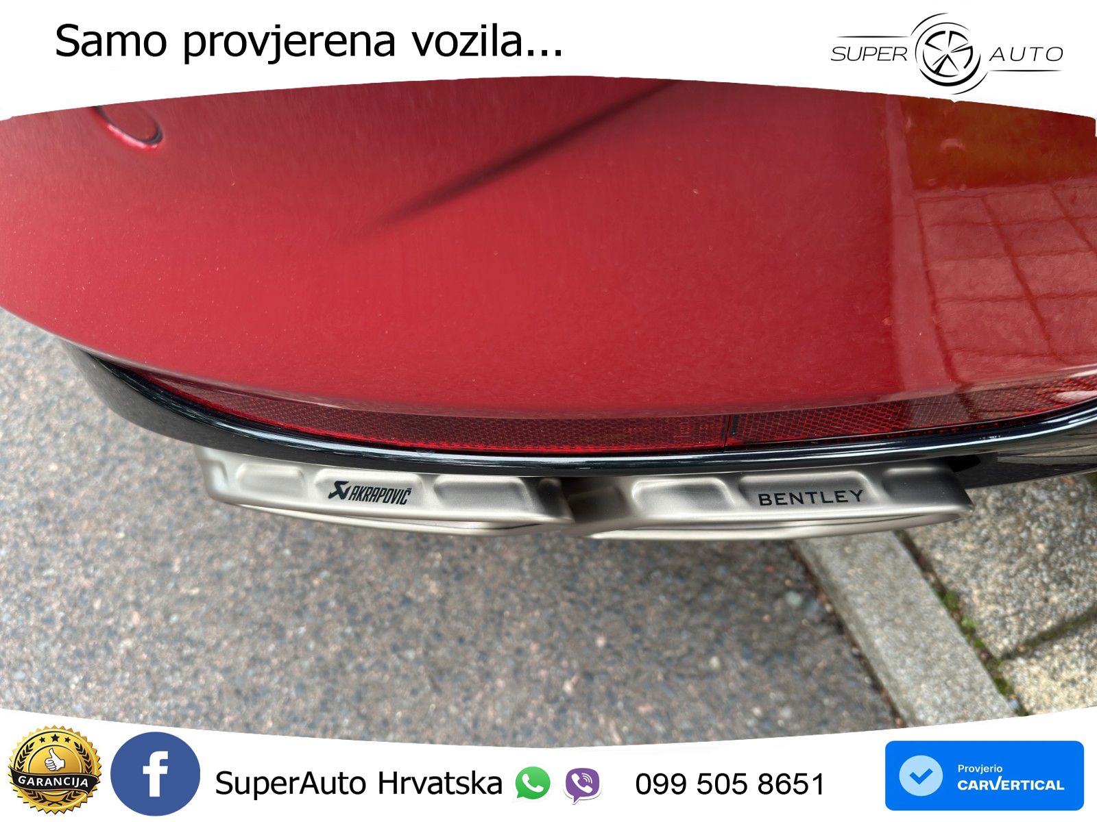 Bentley Continental GT IV 4.0 V8 TFSi (680 KS) AWD DCT ZRAČNI+ACC+GR SJED+360