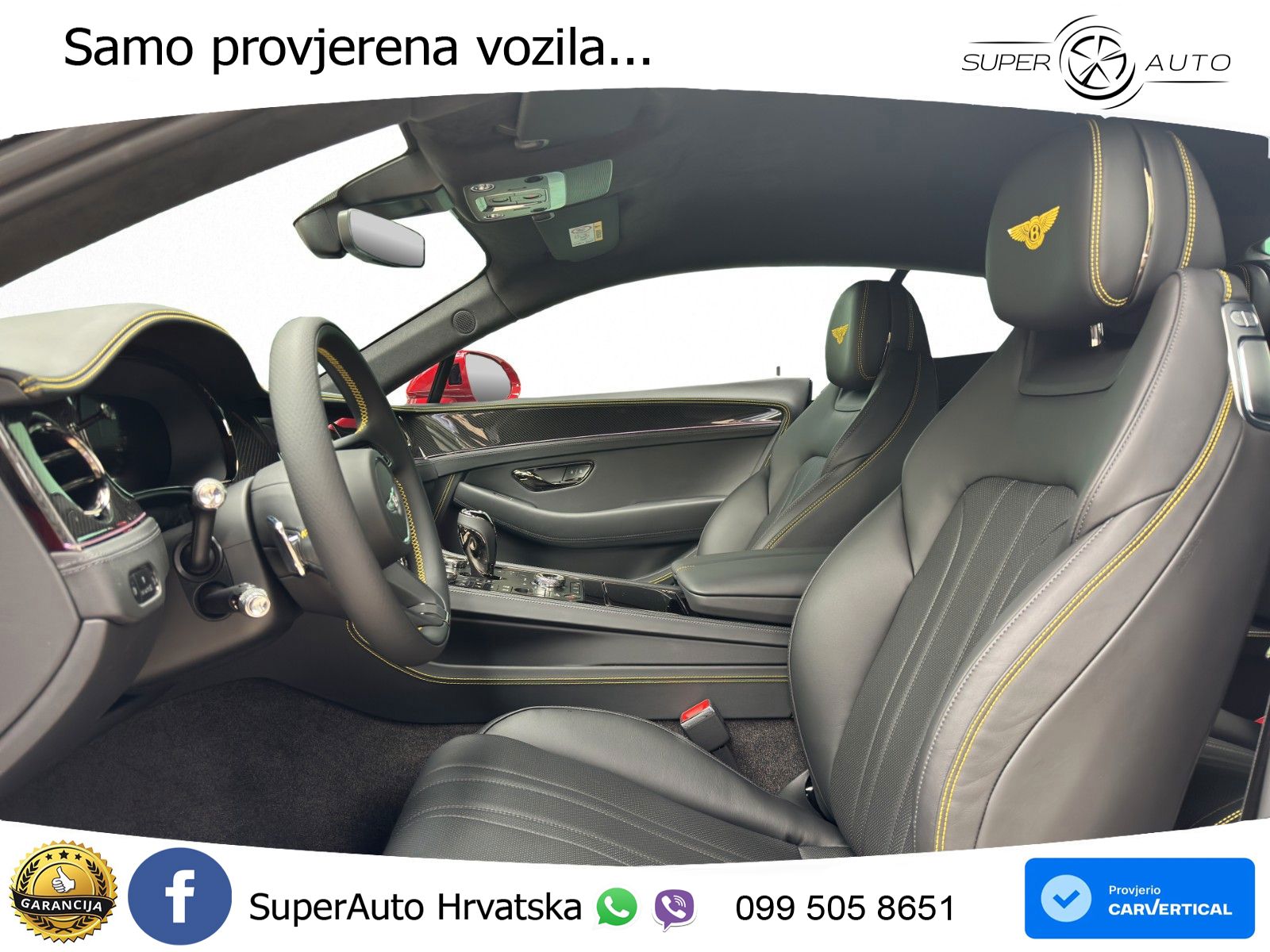 Bentley Continental GT IV 4.0 V8 TFSi (680 KS) AWD DCT ZRAČNI+ACC+GR SJED+360