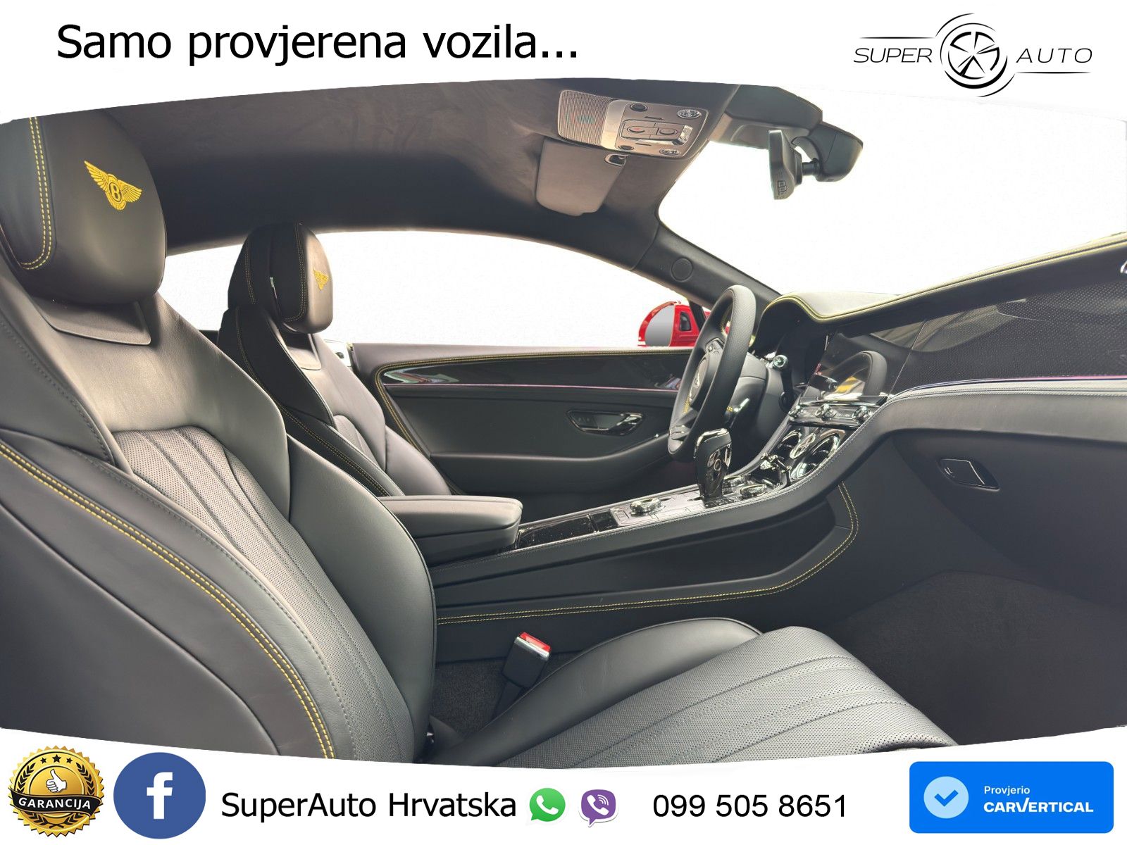 Bentley Continental GT IV 4.0 V8 TFSi (680 KS) AWD DCT ZRAČNI+ACC+GR SJED+360