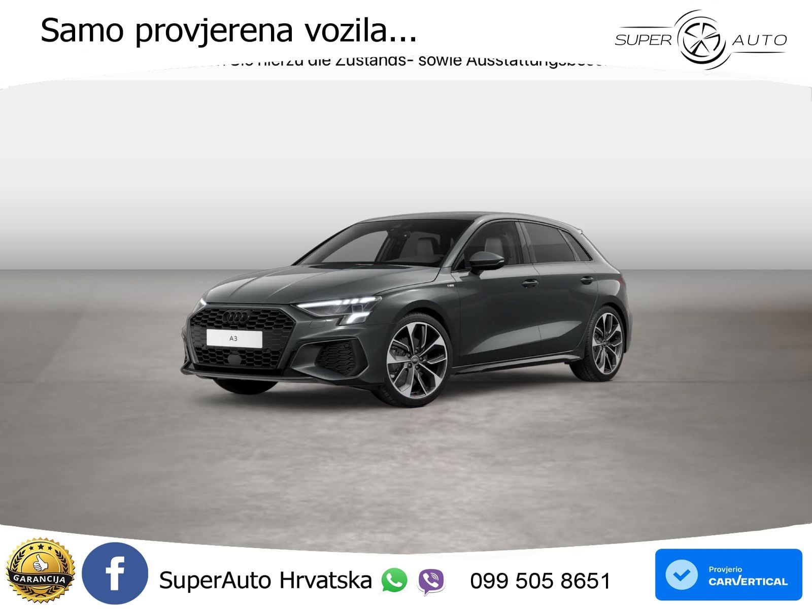 Audi A3 35 TFSI (150 KS) S tronic S line LED+GR SJED+ACC