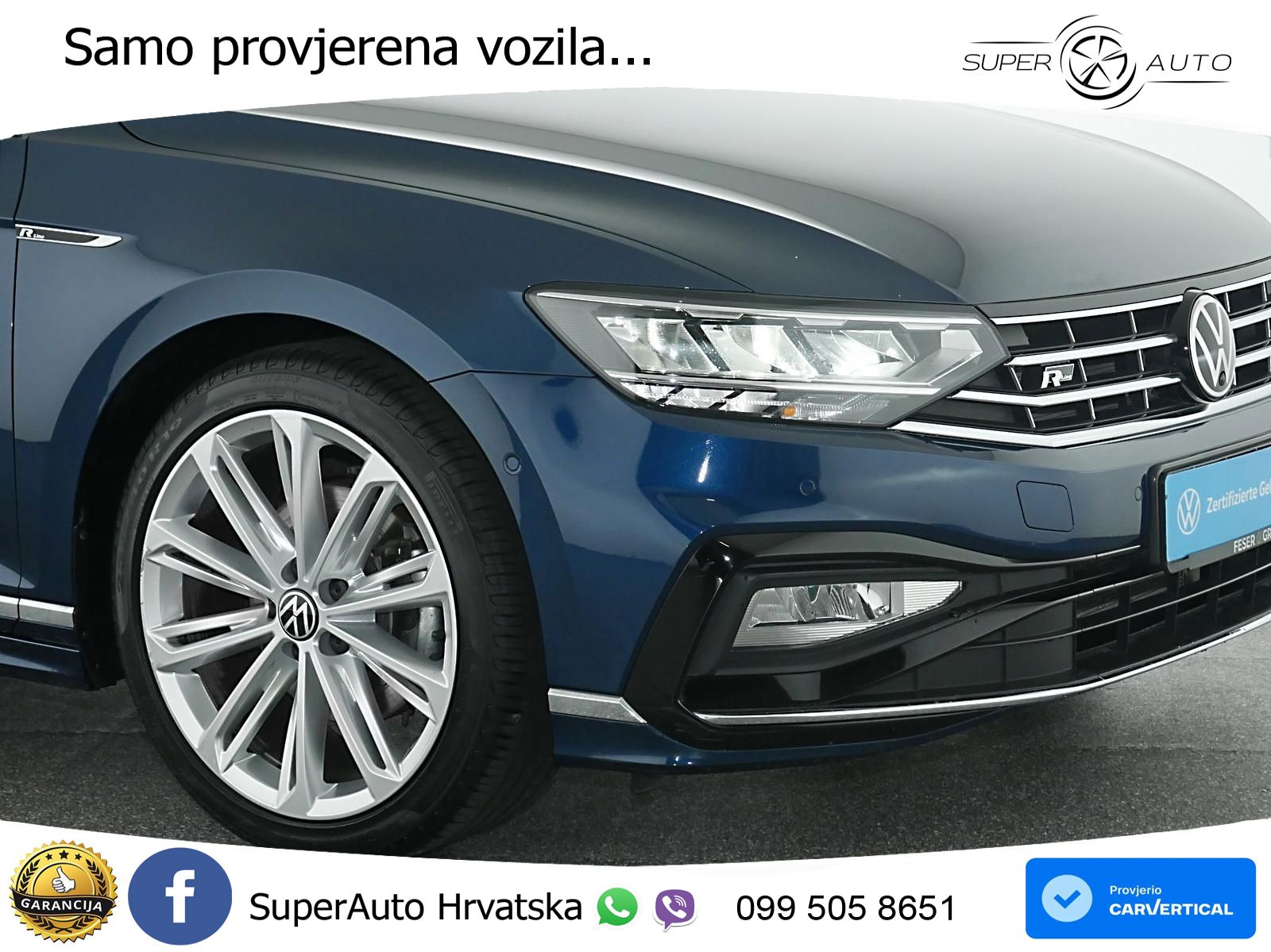 Volkswagen Passat Variant 2.0 TDI (200 KS) DSG Business LED+GR SJED+ACC