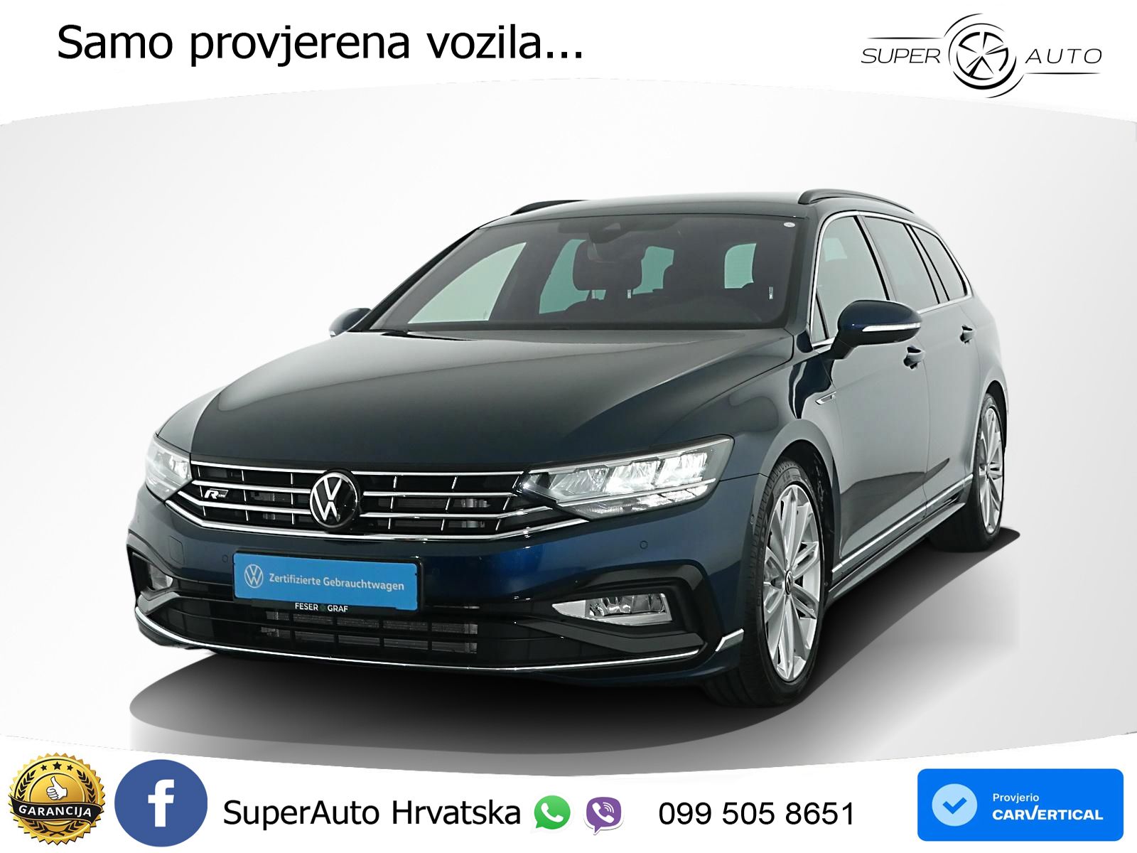 Volkswagen Passat Variant 2.0 TDI (200 KS) DSG Business LED+GR SJED+ACC