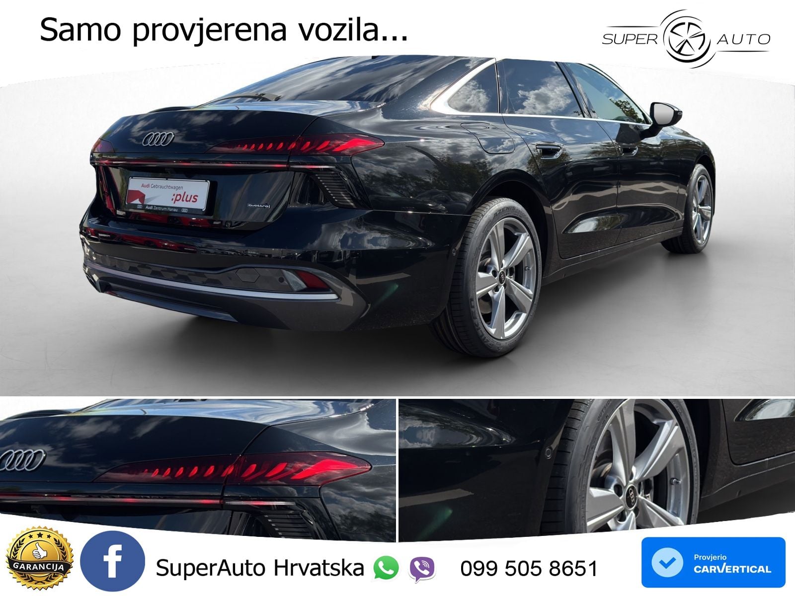 Audi A6 2.0 TDI (204 KS) quattro S tronic S line LED+GR SJED+ACC