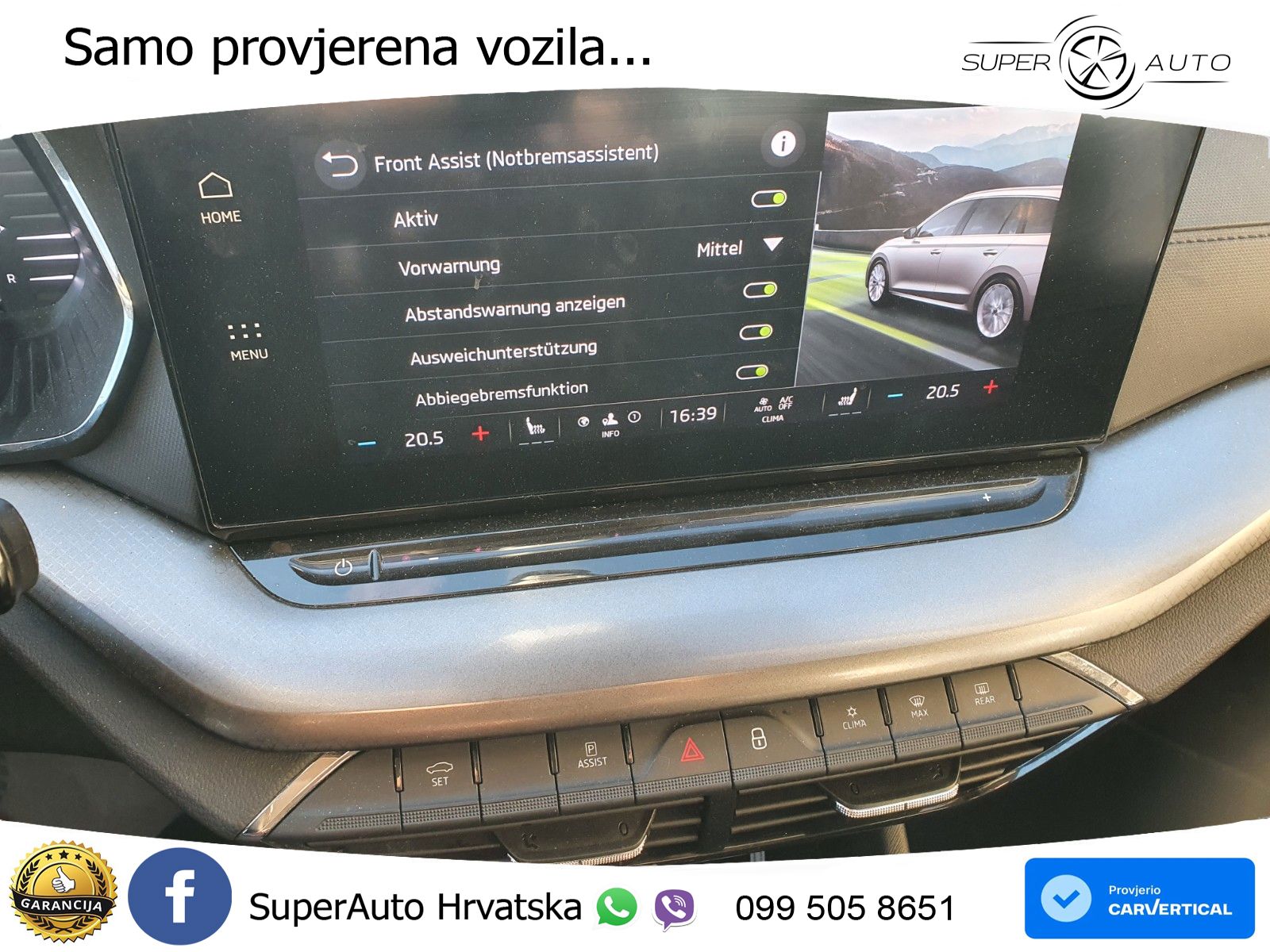 Škoda Octavia Combi 2.0 TDI (150 KS) 4x4 DSG LED+GR SJED+ACC