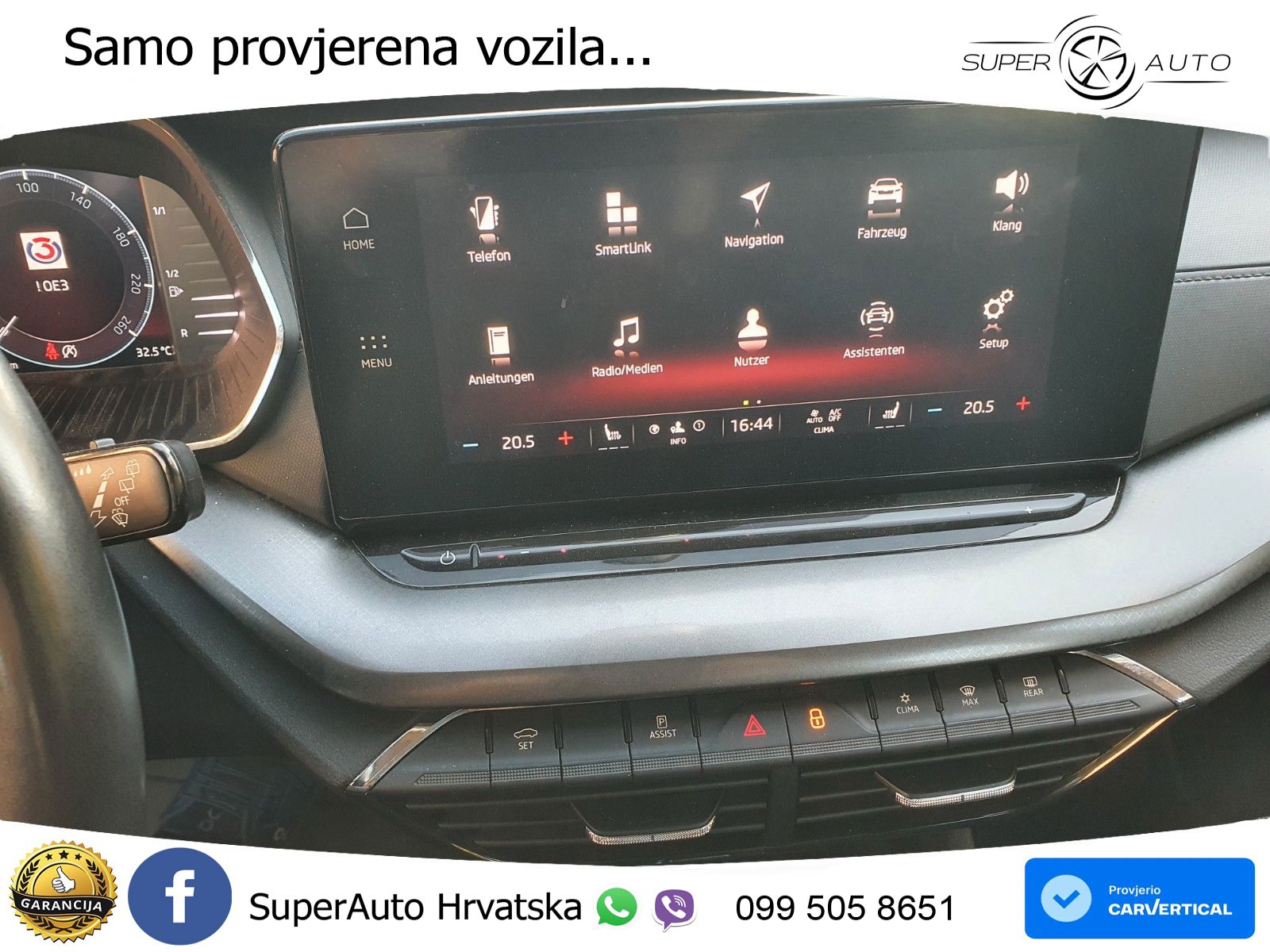 Škoda Octavia Combi 2.0 TDI (150 KS) 4x4 DSG LED+GR SJED+ACC