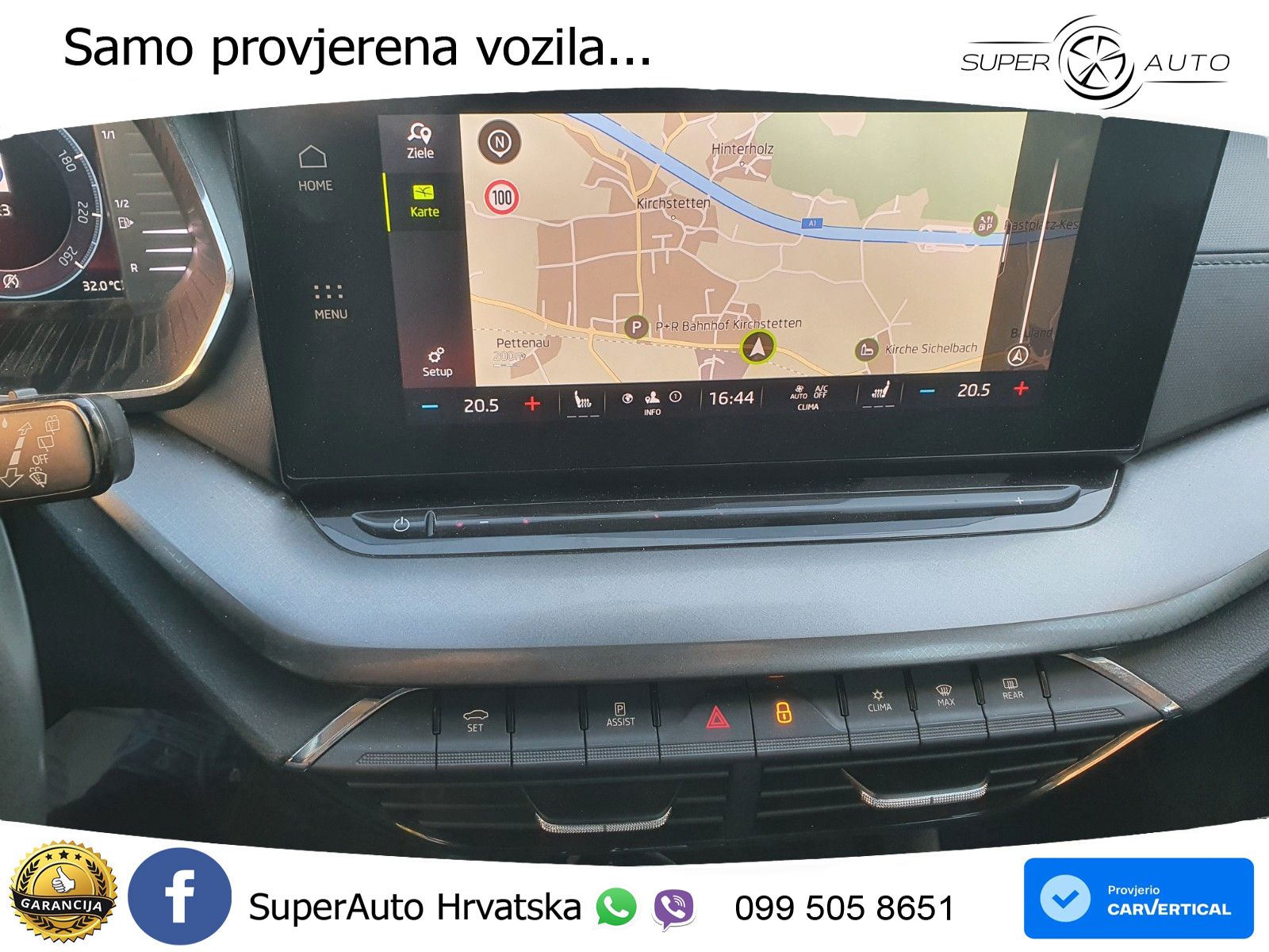 Škoda Octavia Combi 2.0 TDI (150 KS) 4x4 DSG LED+GR SJED+ACC