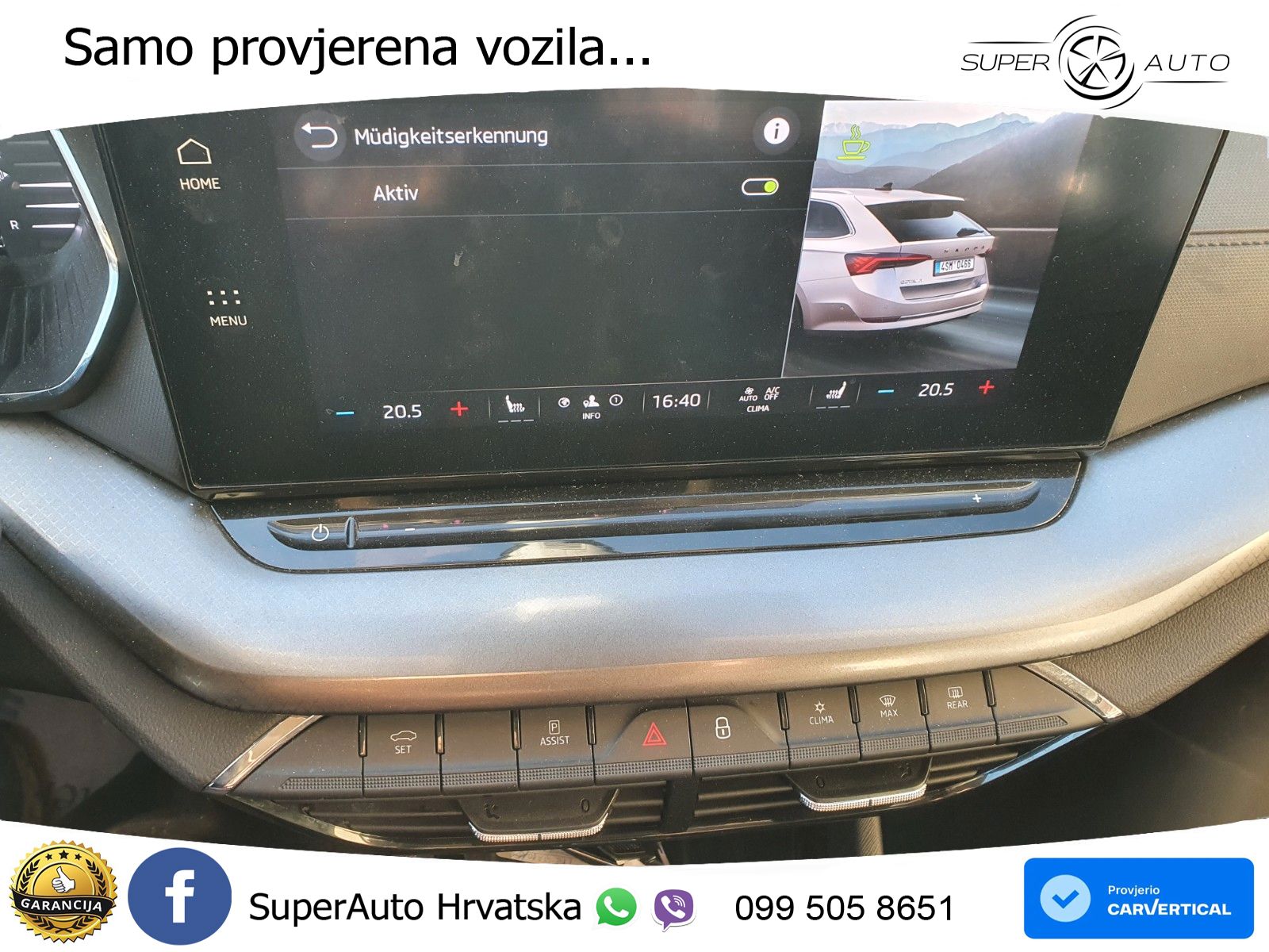 Škoda Octavia Combi 2.0 TDI (150 KS) 4x4 DSG LED+GR SJED+ACC