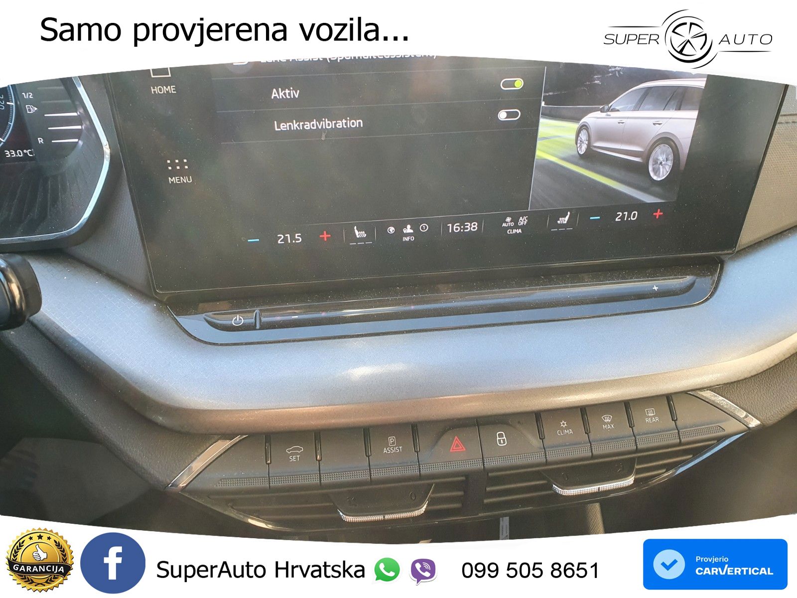 Škoda Octavia Combi 2.0 TDI (150 KS) 4x4 DSG LED+GR SJED+ACC