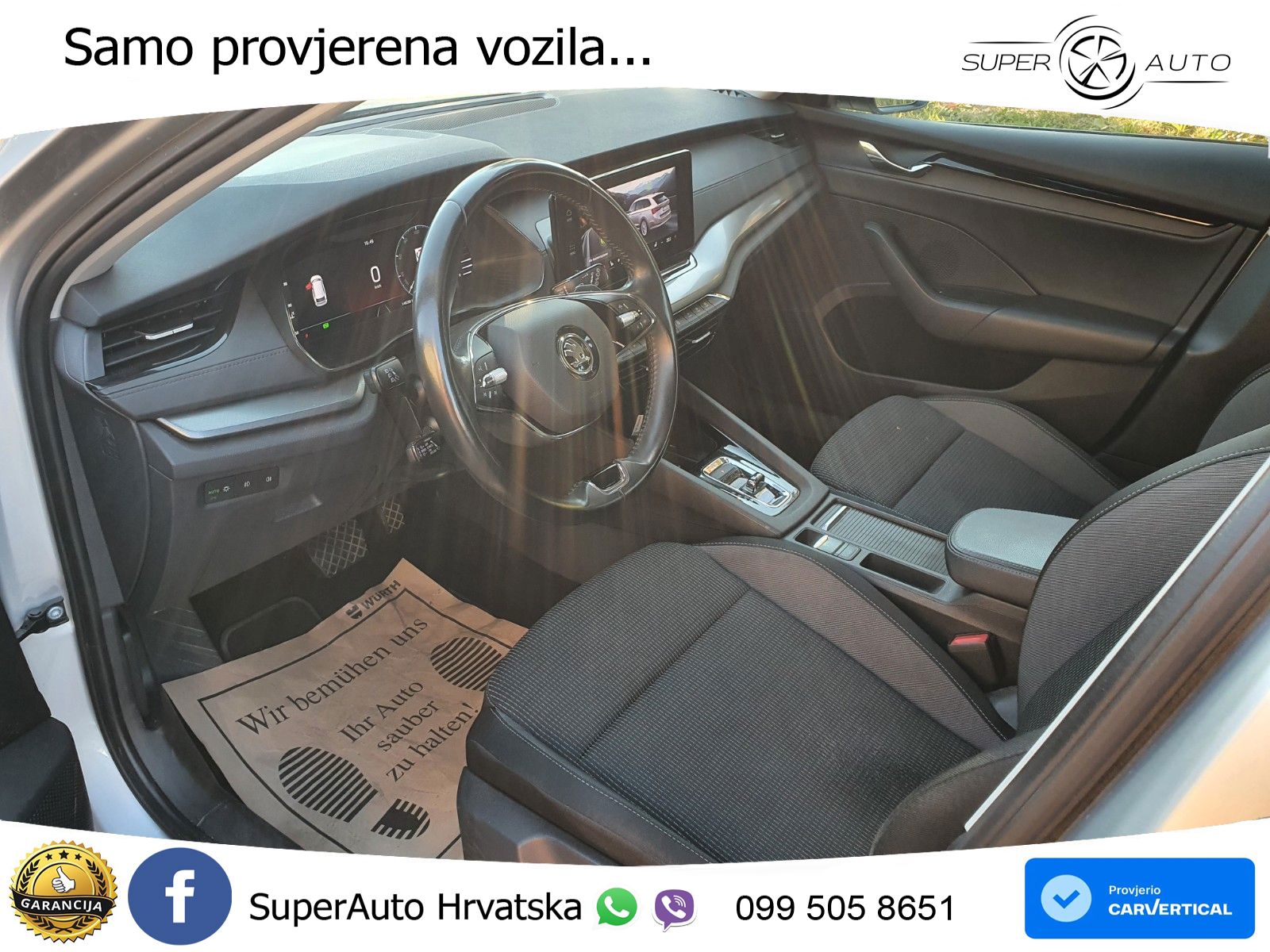 Škoda Octavia Combi 2.0 TDI (150 KS) 4x4 DSG LED+GR SJED+ACC