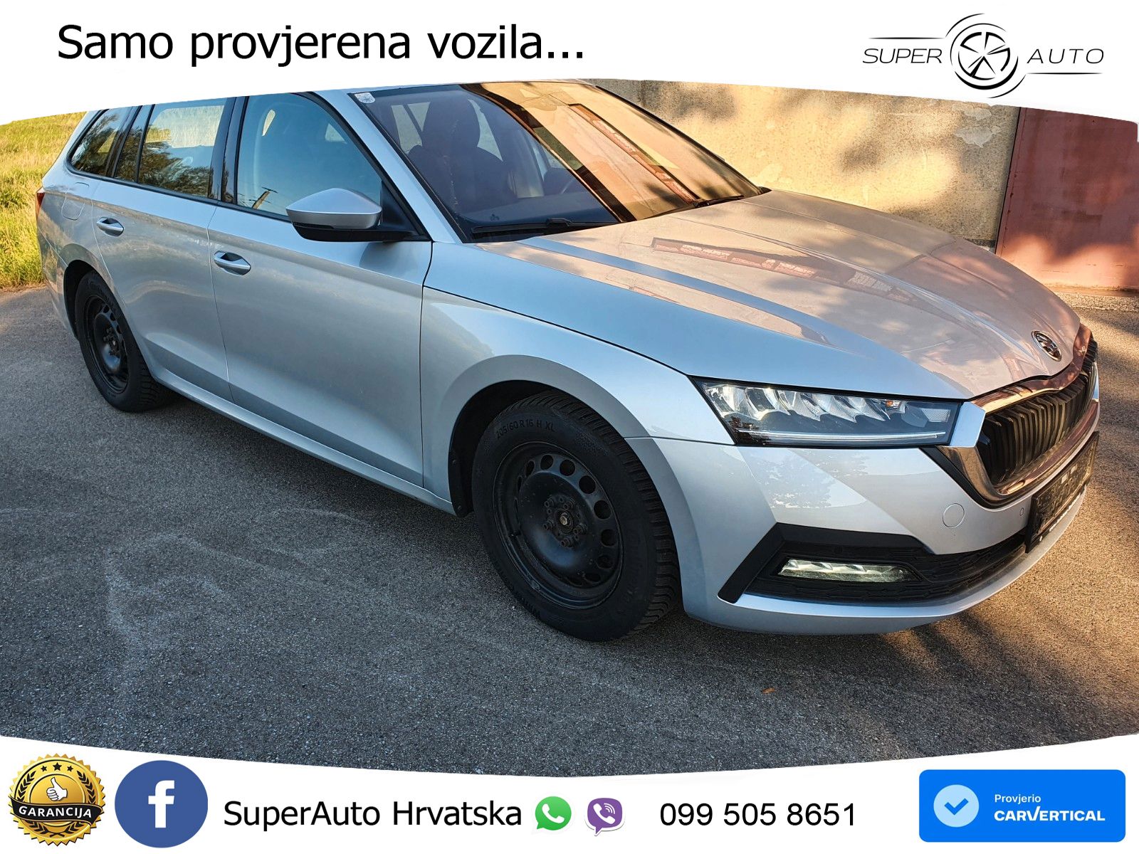 Škoda Octavia Combi 2.0 TDI (150 KS) 4x4 DSG LED+GR SJED+ACC