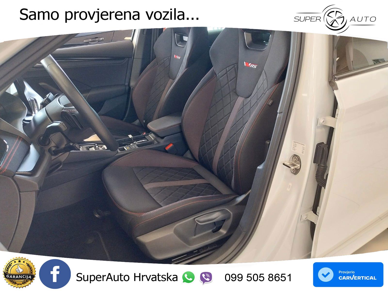 Škoda Octavia Combi RS 2.0 TSI (265 KS) DSG LED+GR SJED+ACC