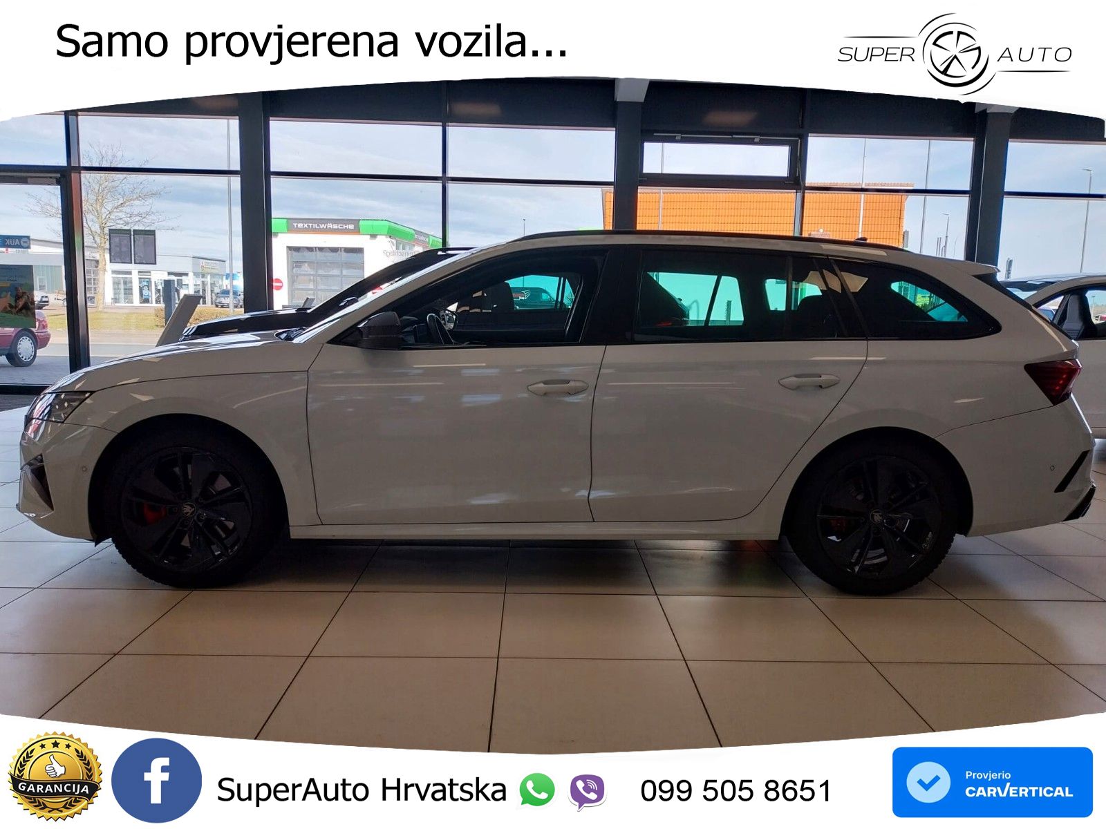 Škoda Octavia Combi RS 2.0 TSI (265 KS) DSG LED+GR SJED+ACC