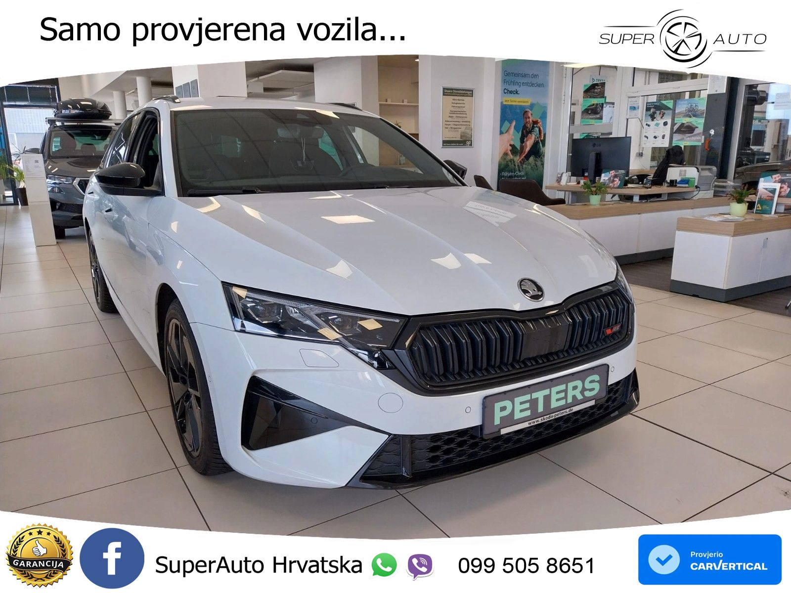 Škoda Octavia Combi RS 2.0 TSI (265 KS) DSG LED+GR SJED+ACC