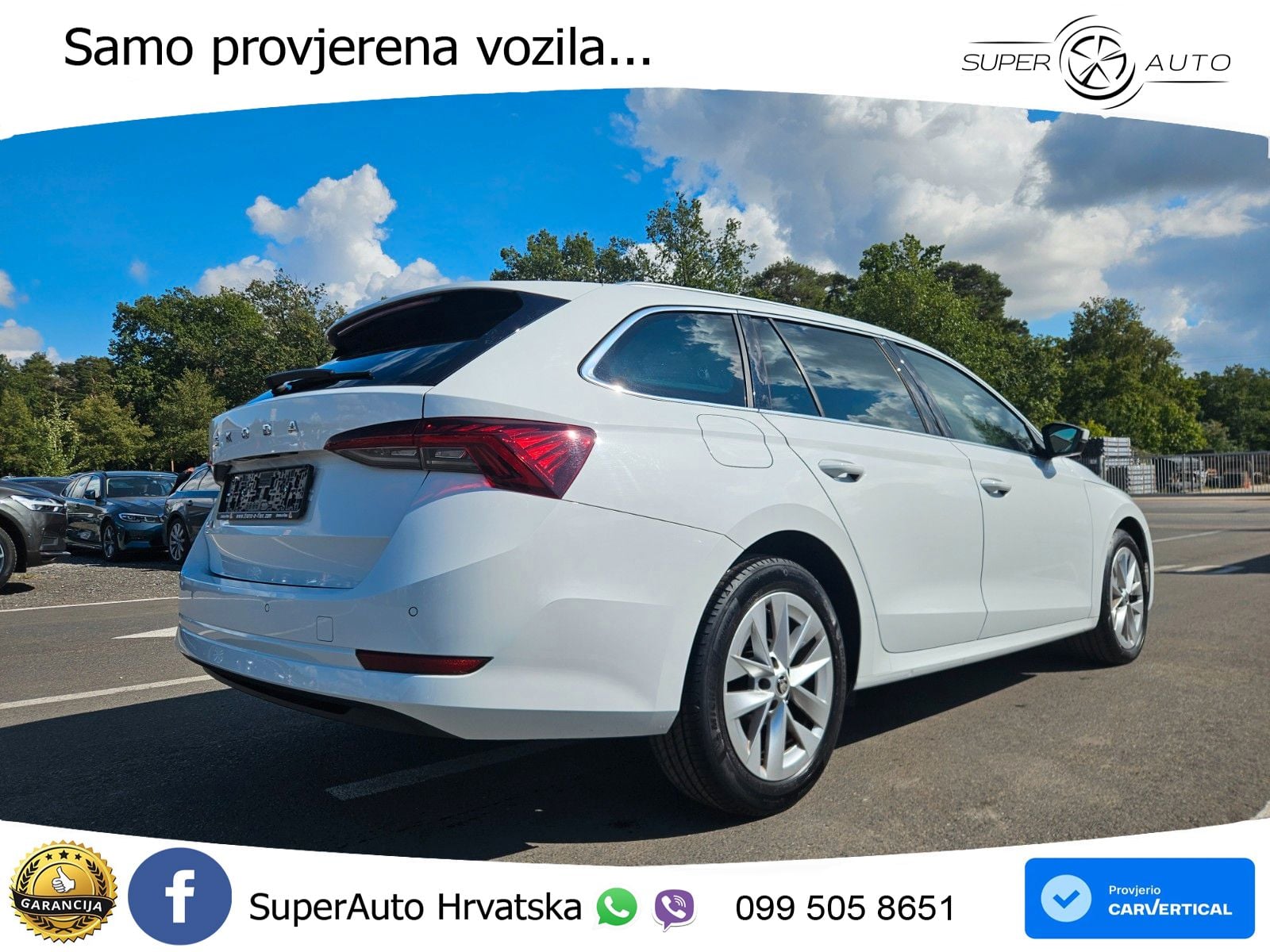 Škoda Octavia Combi 2.0 TDI (150 KS) DSG LED+GR SJED+ACC