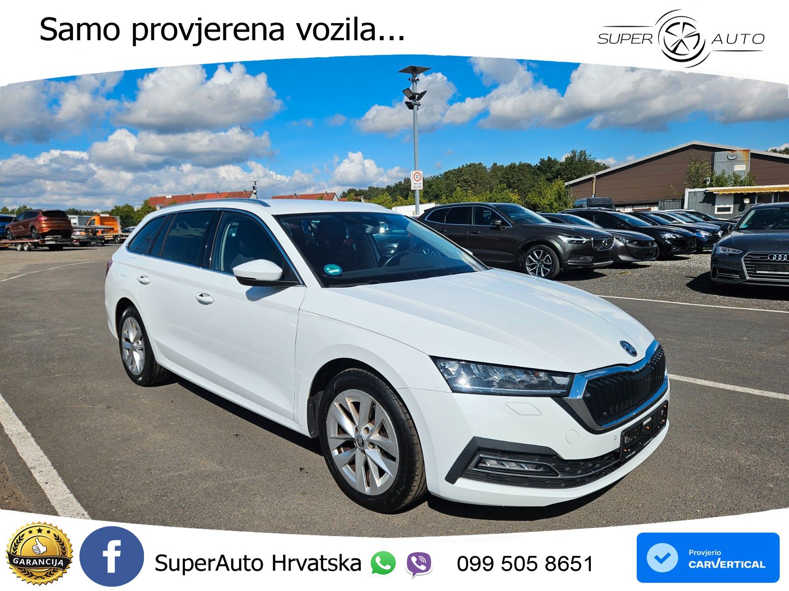Škoda Octavia Combi 2.0 TDI (150 KS) DSG LED+GR SJED+ACC