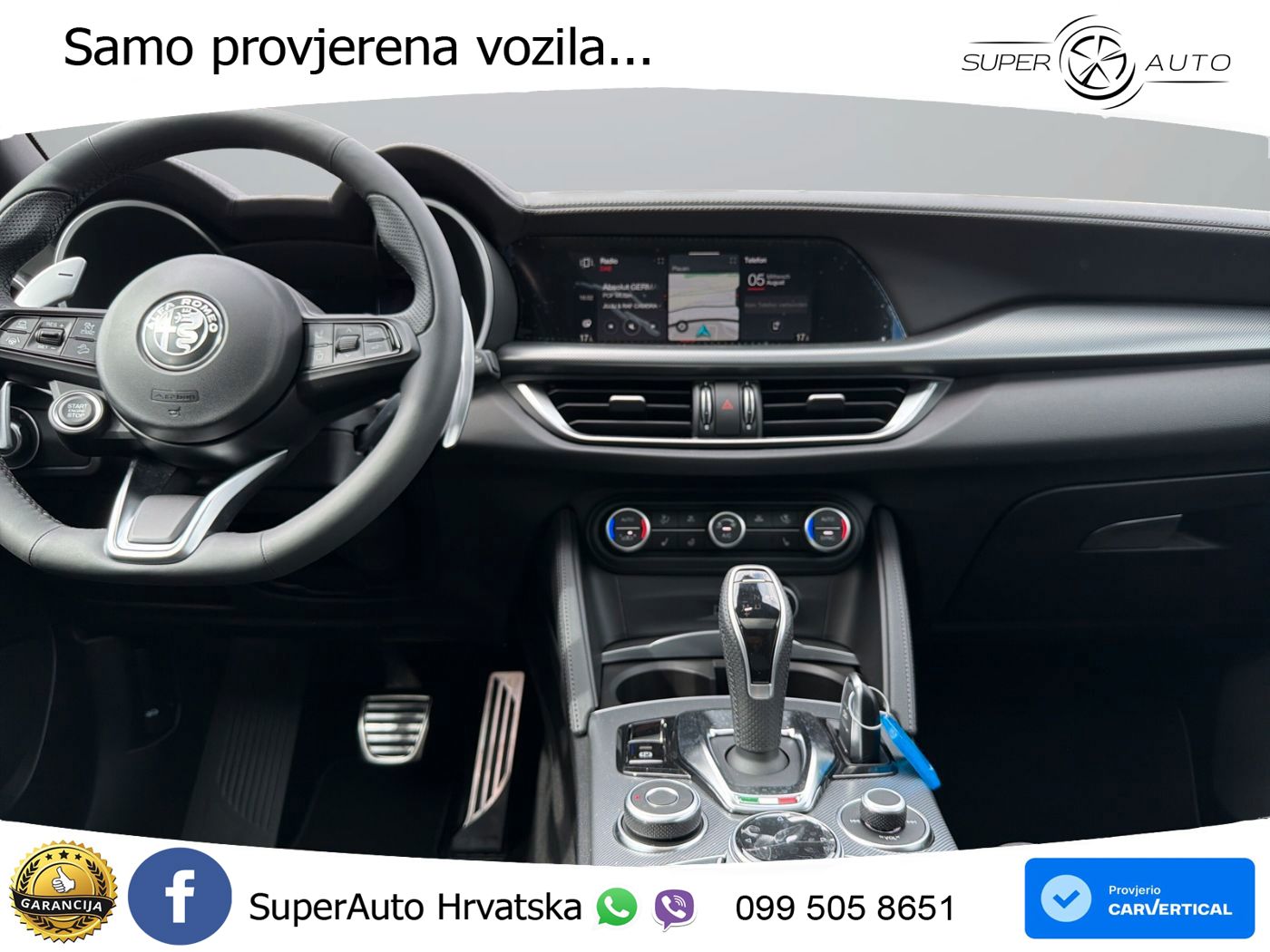 Alfa Romeo Stelvio 2.2 MultiJet II (210 KS) Q4 Automatic LED+GR SJED+ACC