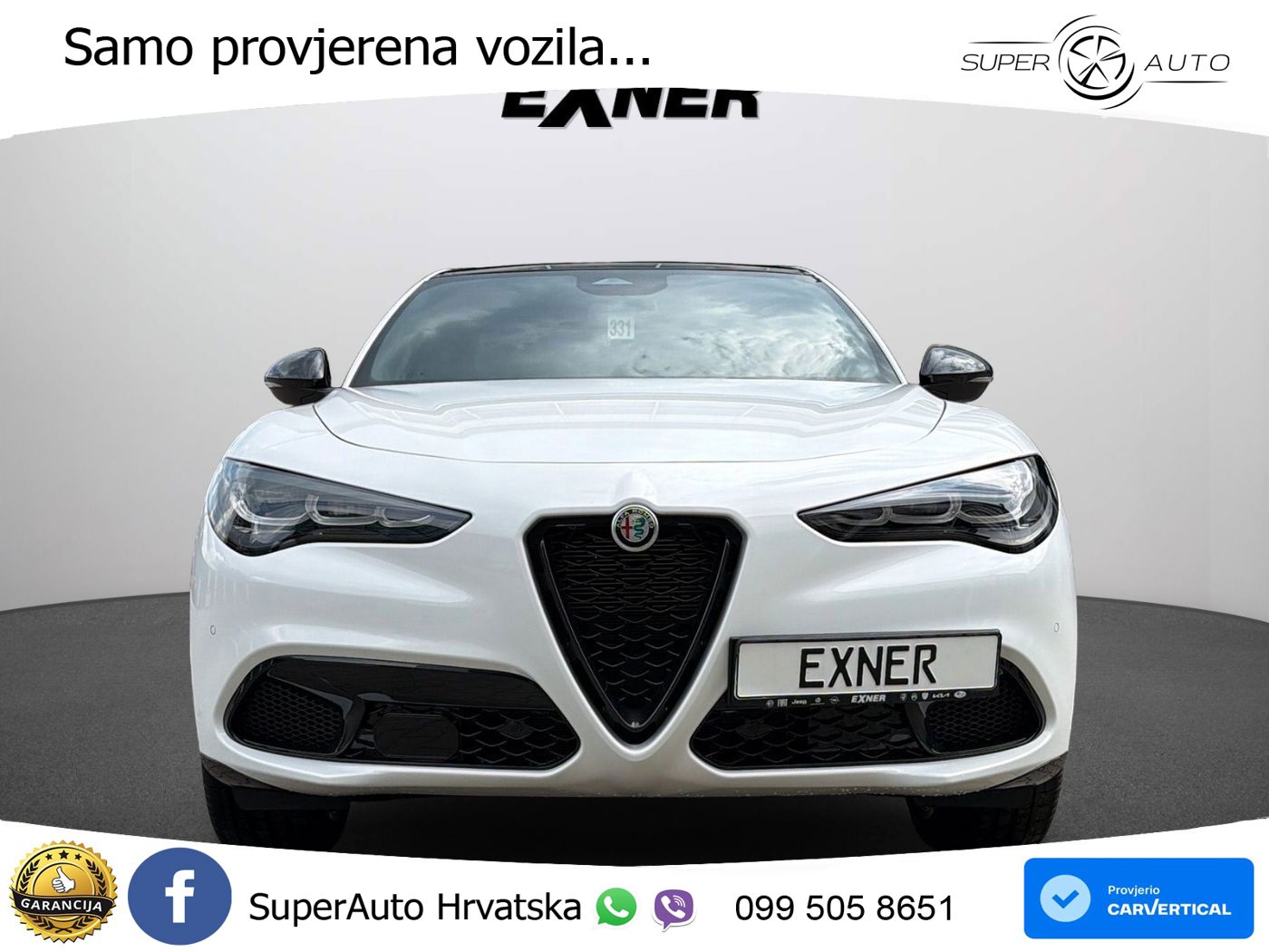 Alfa Romeo Stelvio 2.2 MultiJet II (210 KS) Q4 Automatic LED+GR SJED+ACC