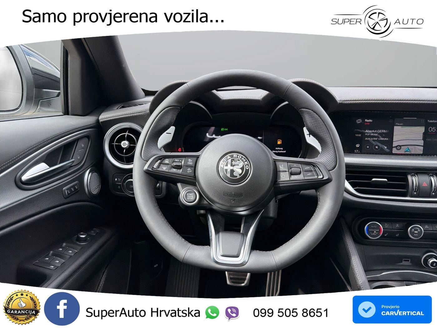 Alfa Romeo Stelvio 2.2 MultiJet II (210 KS) Q4 Automatic LED+GR SJED+ACC