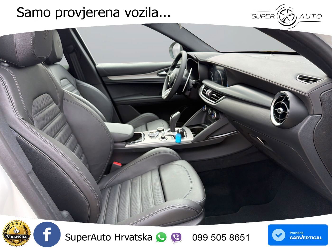Alfa Romeo Stelvio 2.2 MultiJet II (210 KS) Q4 Automatic LED+GR SJED+ACC