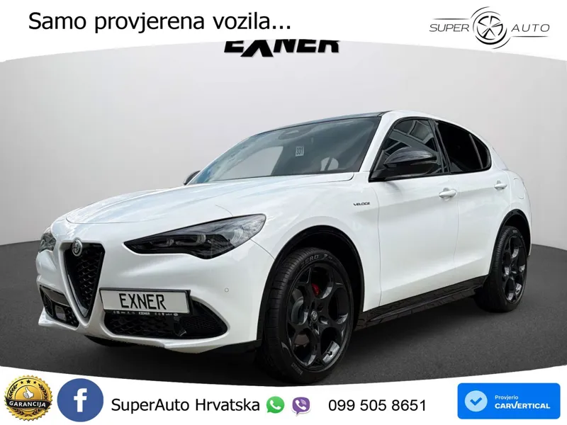 Alfa Romeo Stelvio 2.2 MultiJet II (210 KS) Q4 Automatic LED+GR SJED+ACC