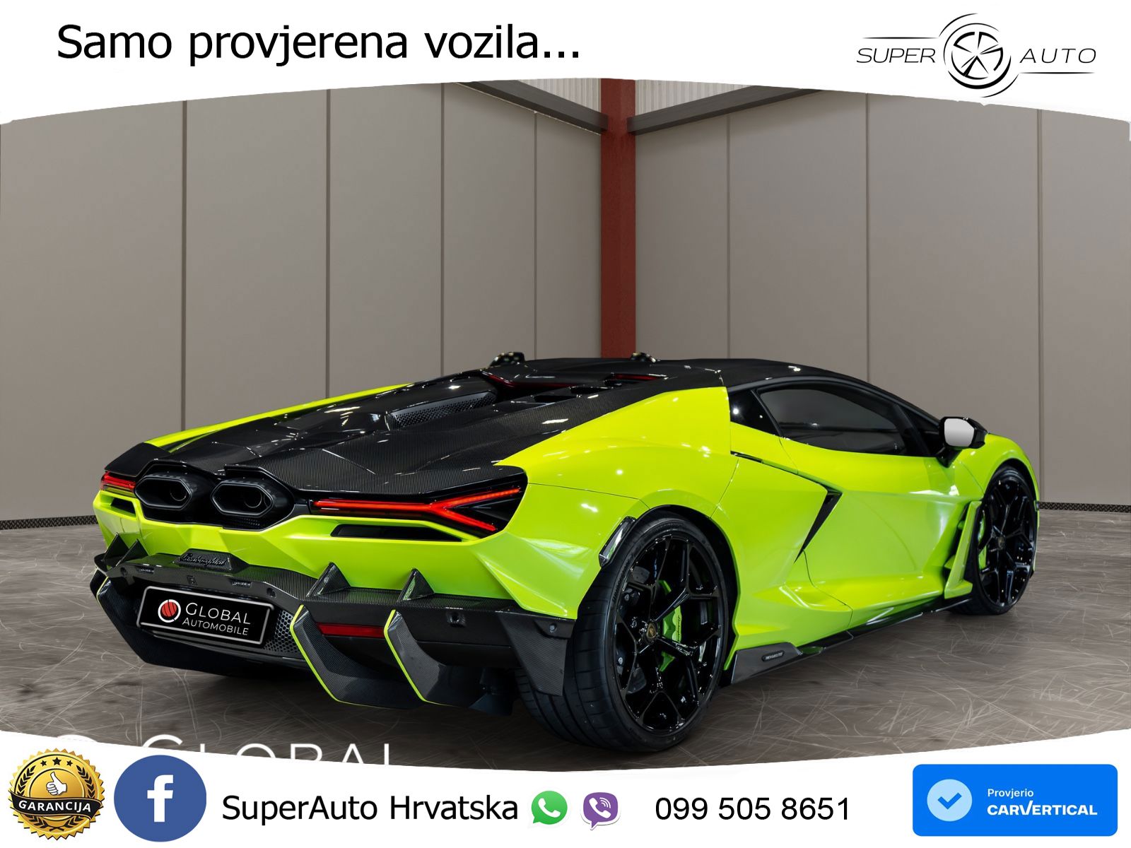 Lamborghini Revuelto 6.5 V12 (1015 KS) 4WD DCT LED+GR SJED+ACC