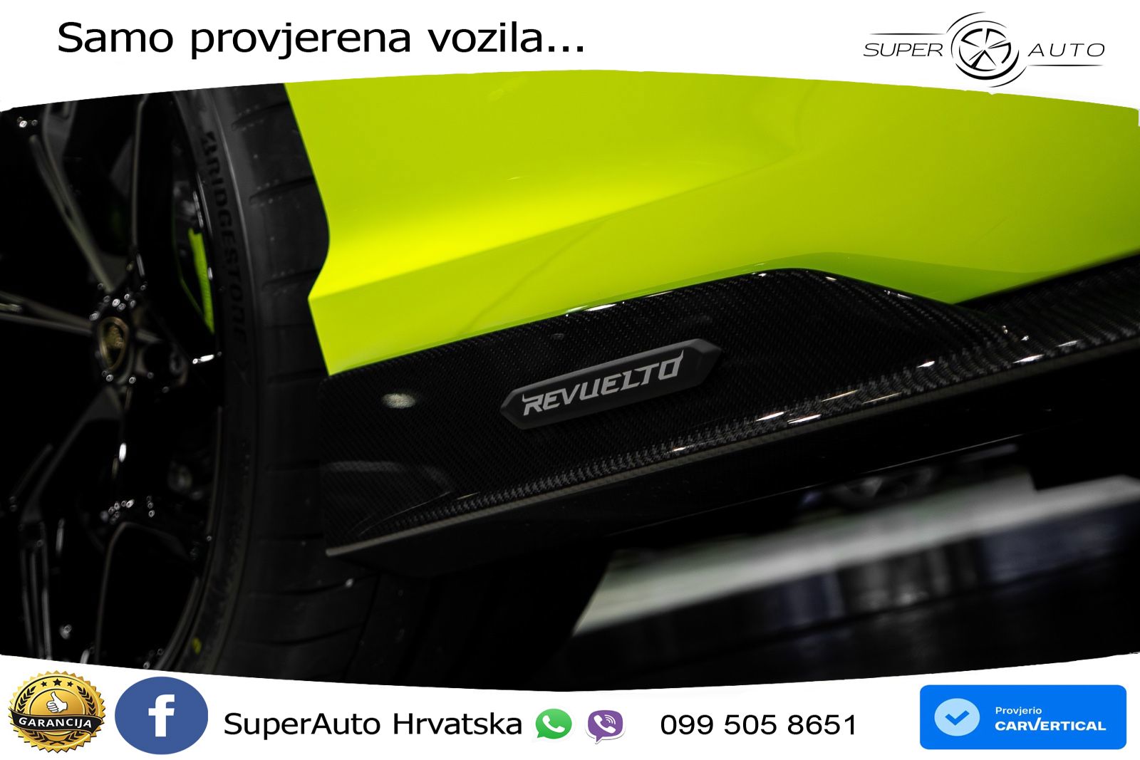 Lamborghini Revuelto 6.5 V12 (1015 KS) 4WD DCT LED+GR SJED+ACC