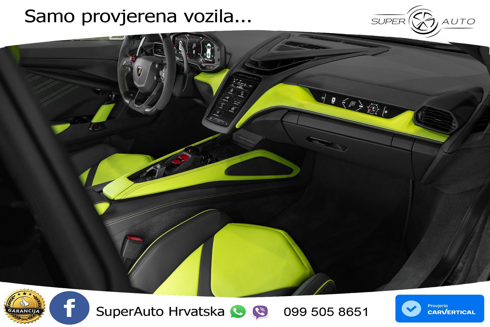 Lamborghini Revuelto 6.5 V12 (1015 KS) 4WD DCT LED+GR SJED+ACC