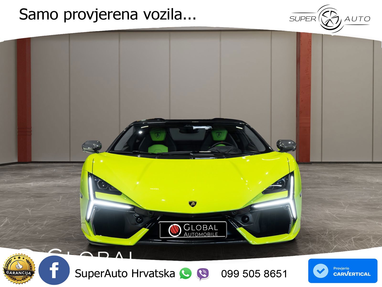 Lamborghini Revuelto 6.5 V12 (1015 KS) 4WD DCT LED+GR SJED+ACC