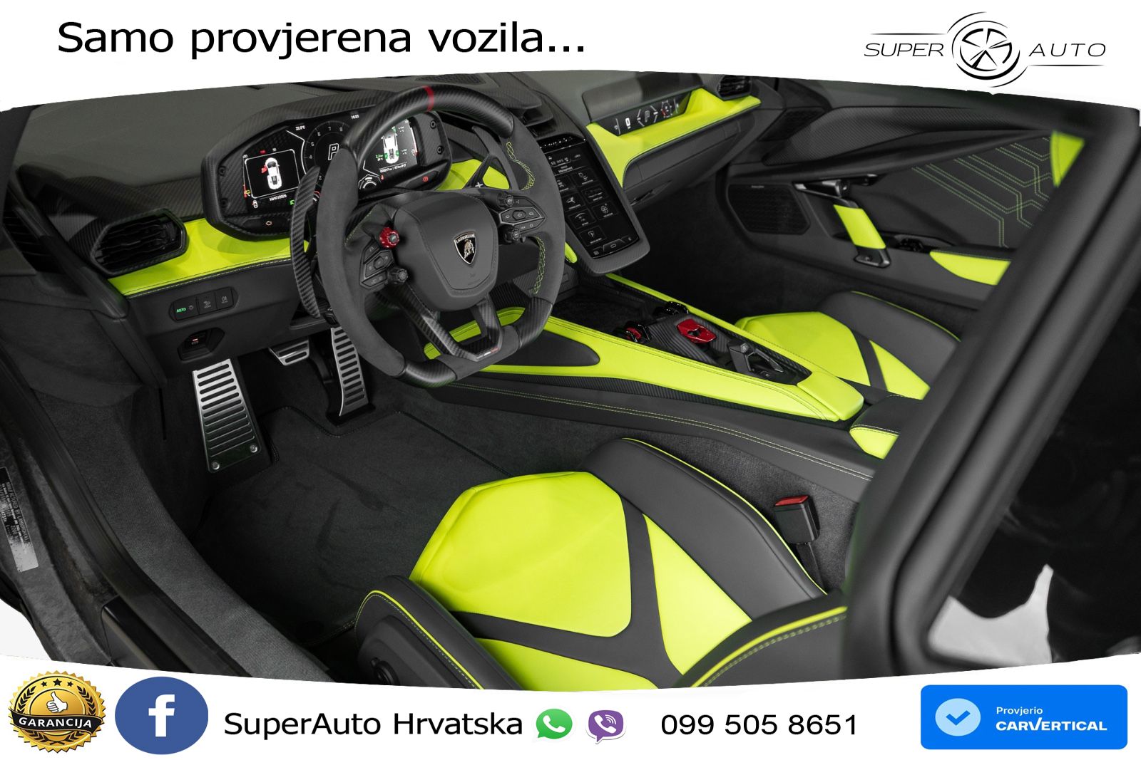 Lamborghini Revuelto 6.5 V12 (1015 KS) 4WD DCT LED+GR SJED+ACC