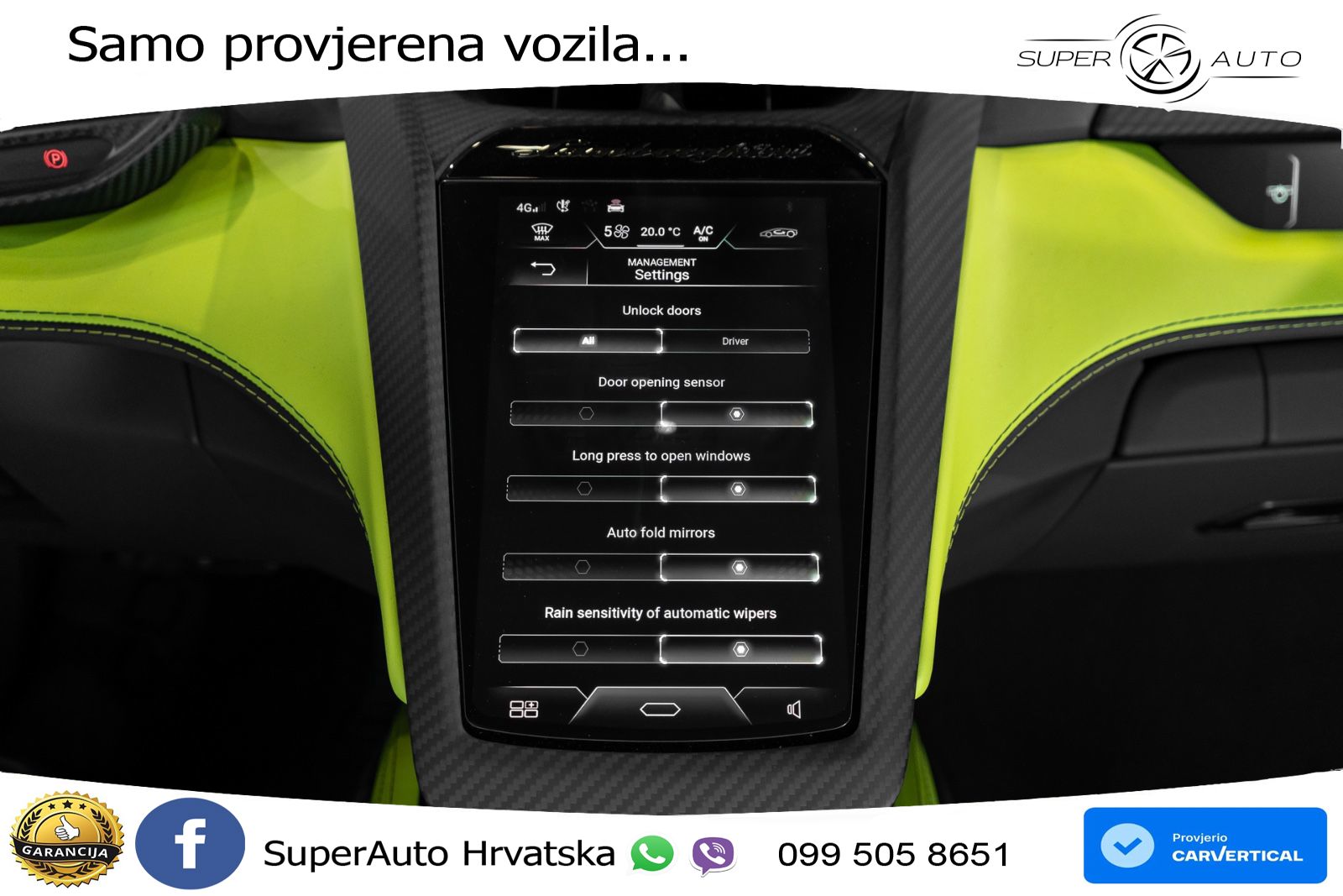 Lamborghini Revuelto 6.5 V12 (1015 KS) 4WD DCT LED+GR SJED+ACC
