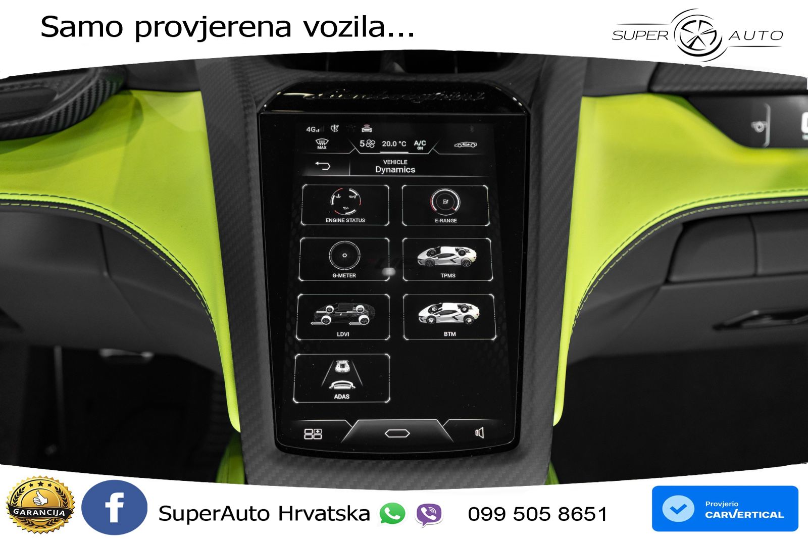 Lamborghini Revuelto 6.5 V12 (1015 KS) 4WD DCT LED+GR SJED+ACC