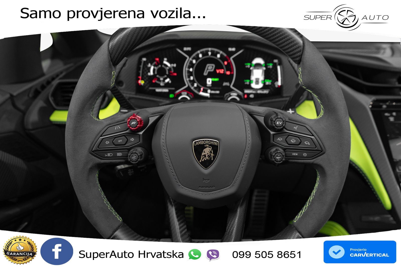 Lamborghini Revuelto 6.5 V12 (1015 KS) 4WD DCT LED+GR SJED+ACC