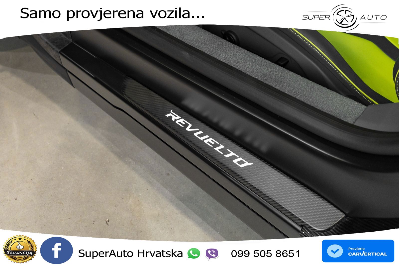 Lamborghini Revuelto 6.5 V12 (1015 KS) 4WD DCT LED+GR SJED+ACC