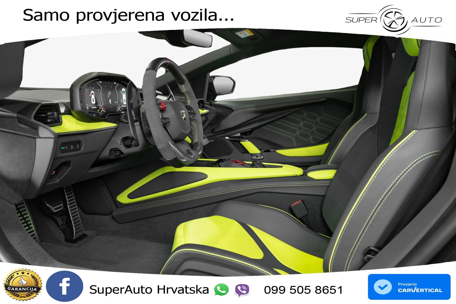 Lamborghini Revuelto 6.5 V12 (1015 KS) 4WD DCT LED+GR SJED+ACC