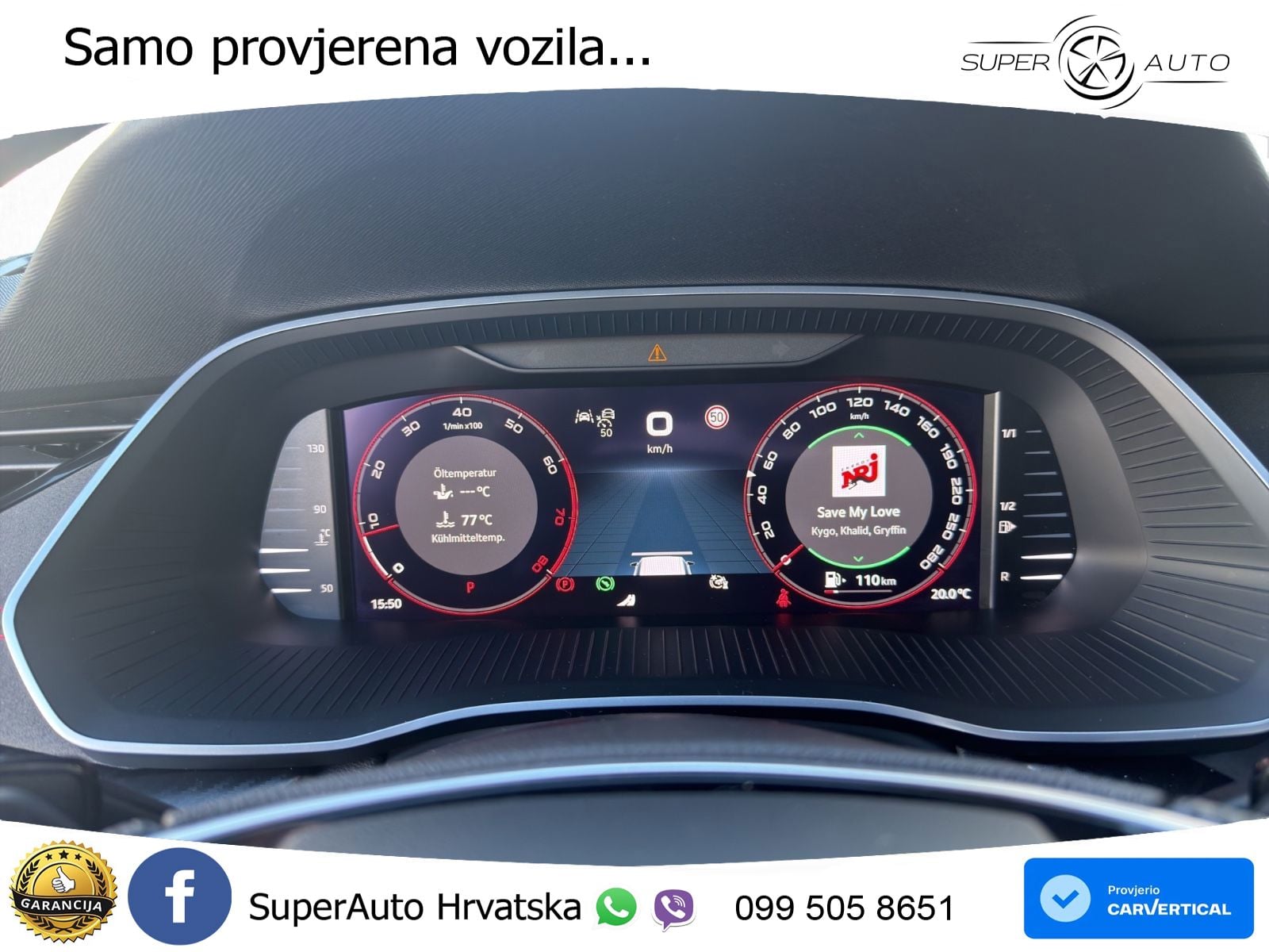 Škoda Octavia Combi RS 2.0 TSI (265 KS) DSG LED+GR SJED+ACC