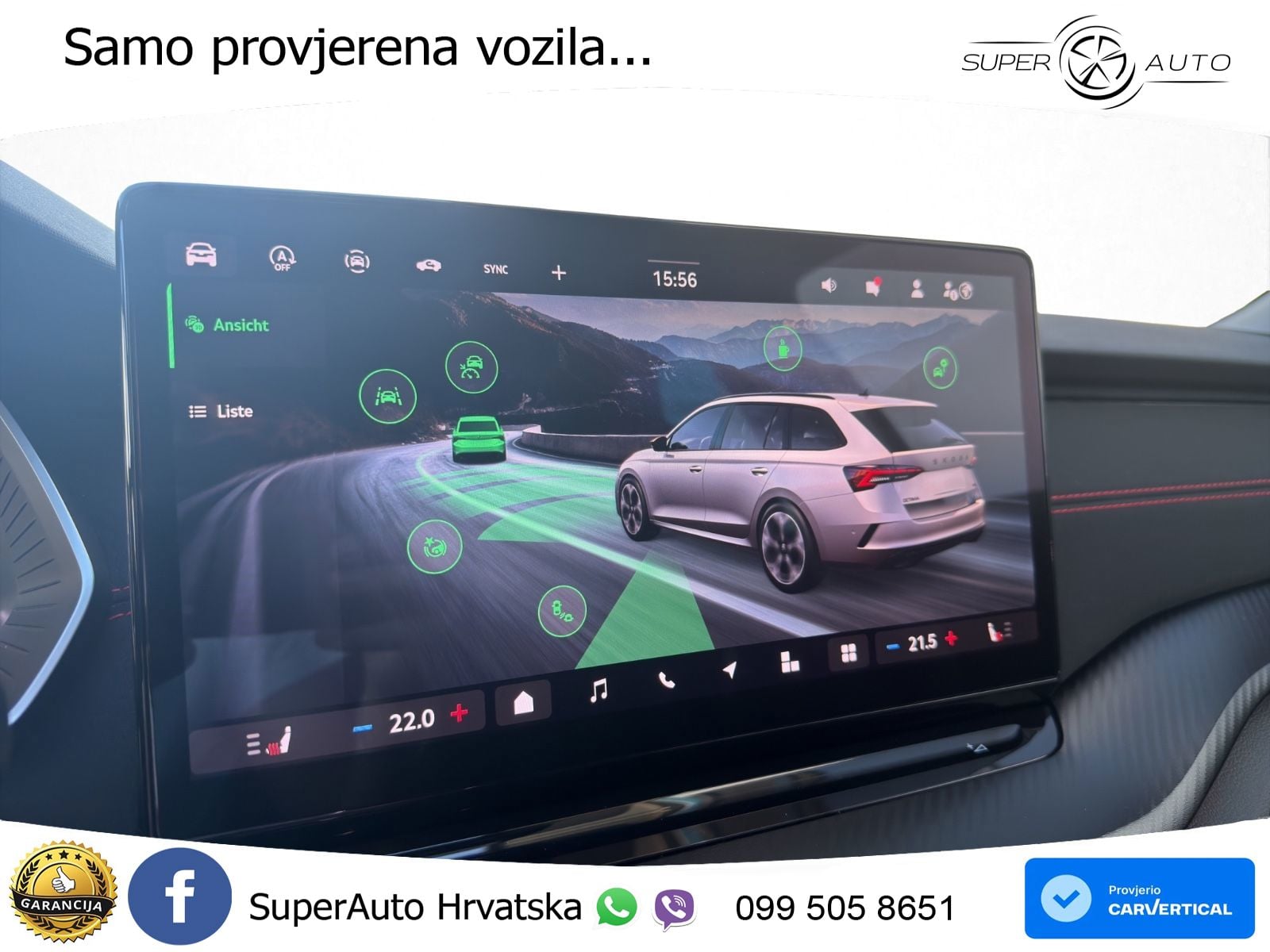 Škoda Octavia Combi RS 2.0 TSI (265 KS) DSG LED+GR SJED+ACC
