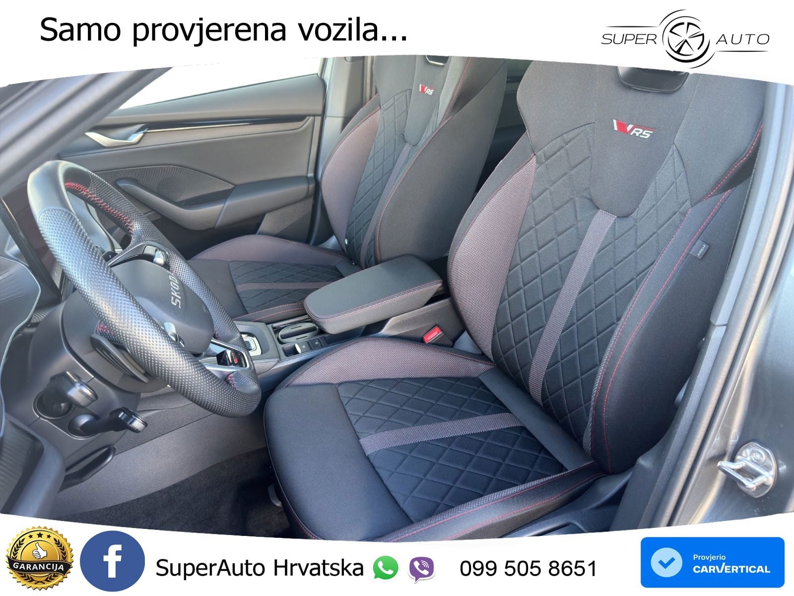 Škoda Octavia Combi RS 2.0 TSI (265 KS) DSG LED+GR SJED+ACC