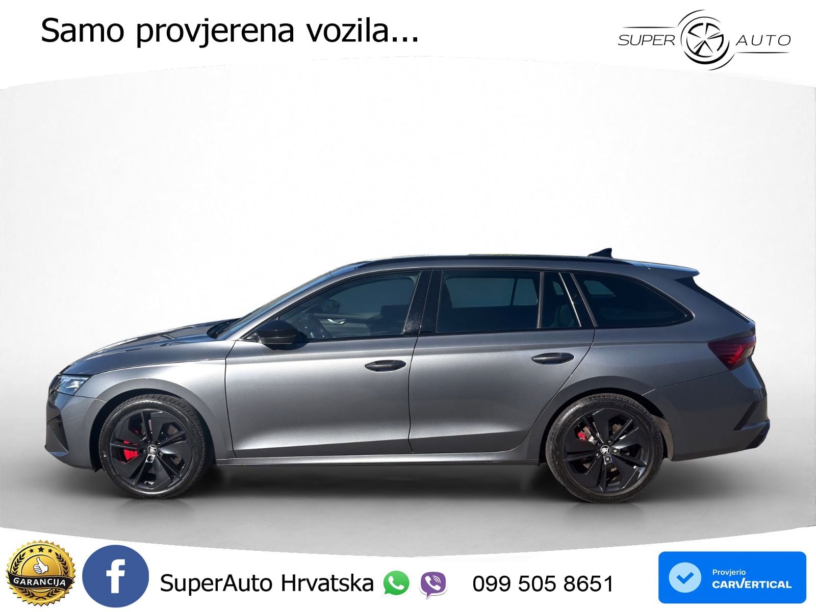 Škoda Octavia Combi RS 2.0 TSI (265 KS) DSG LED+GR SJED+ACC