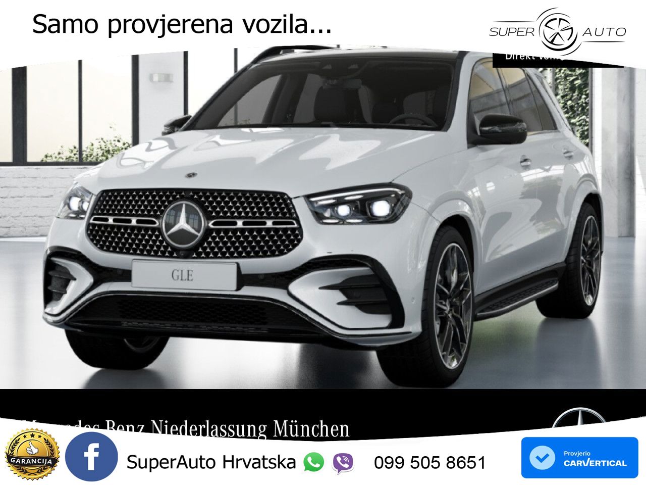 Mercedes GLE 450d (367 KS) EQ Boost 4MATIC 9G-TRONIC AMG LED+GR SJED+ACC