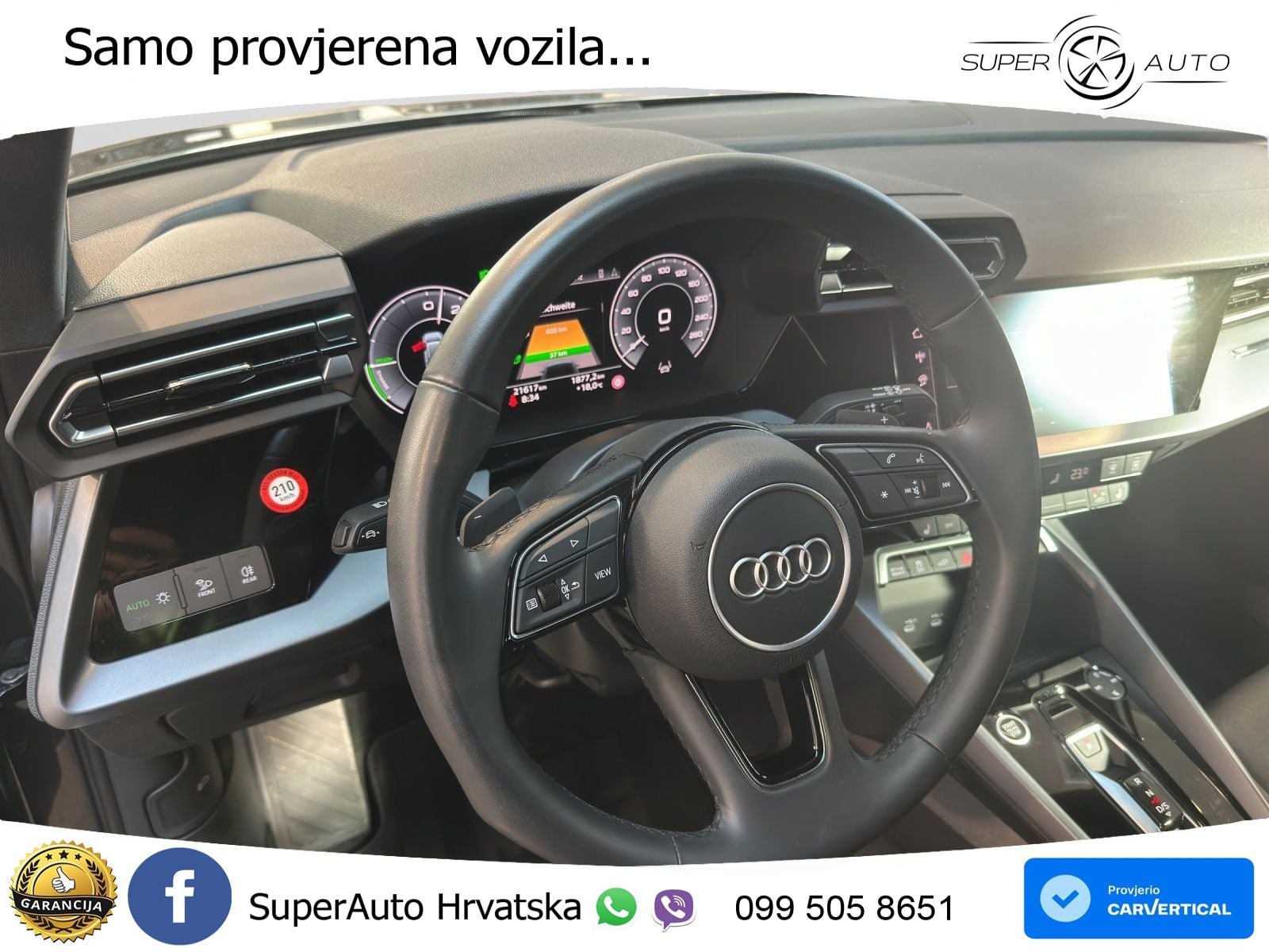 Audi A3 40 TFSIe (204 KS) S tronic LED+GR SJED+ACC