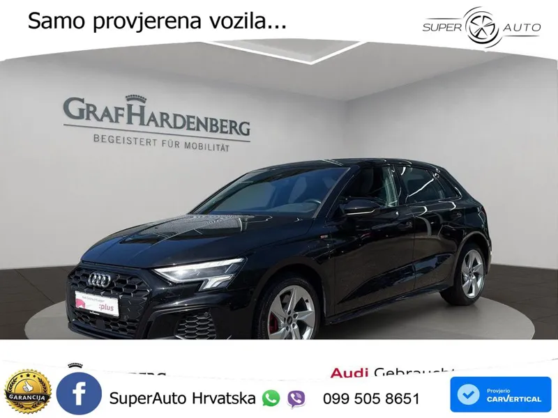 Audi A3 45 TFSIe (245 KS) S tronic S line LED+GR SJED+ACC