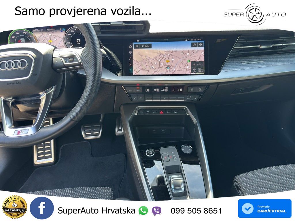 Audi A3 45 TFSIe (245 KS) S tronic S line LED+GR SJED+ACC