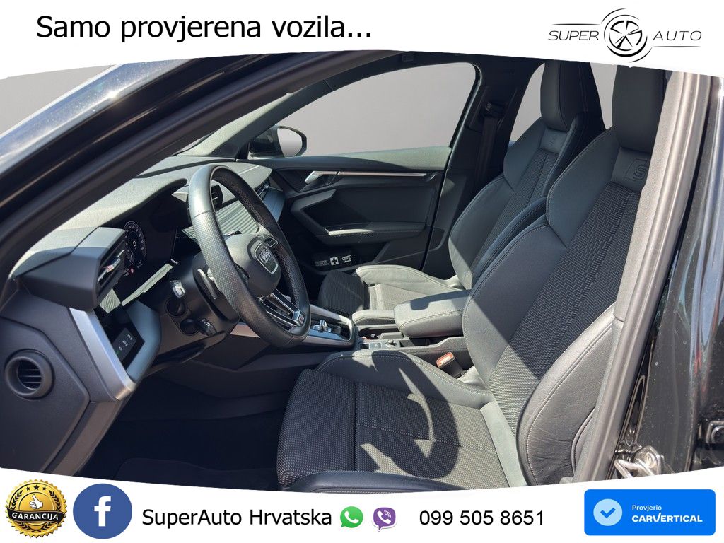 Audi A3 45 TFSIe (245 KS) S tronic S line LED+GR SJED+ACC