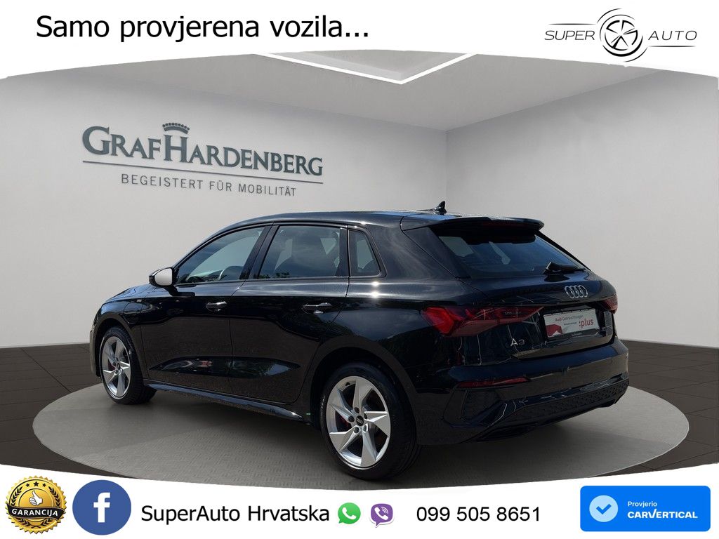 Audi A3 45 TFSIe (245 KS) S tronic S line LED+GR SJED+ACC