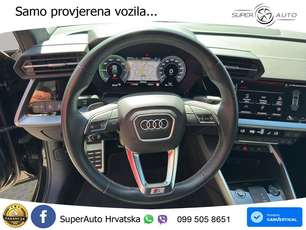 Audi A3 45 TFSIe (245 KS) S tronic S line LED+GR SJED+ACC