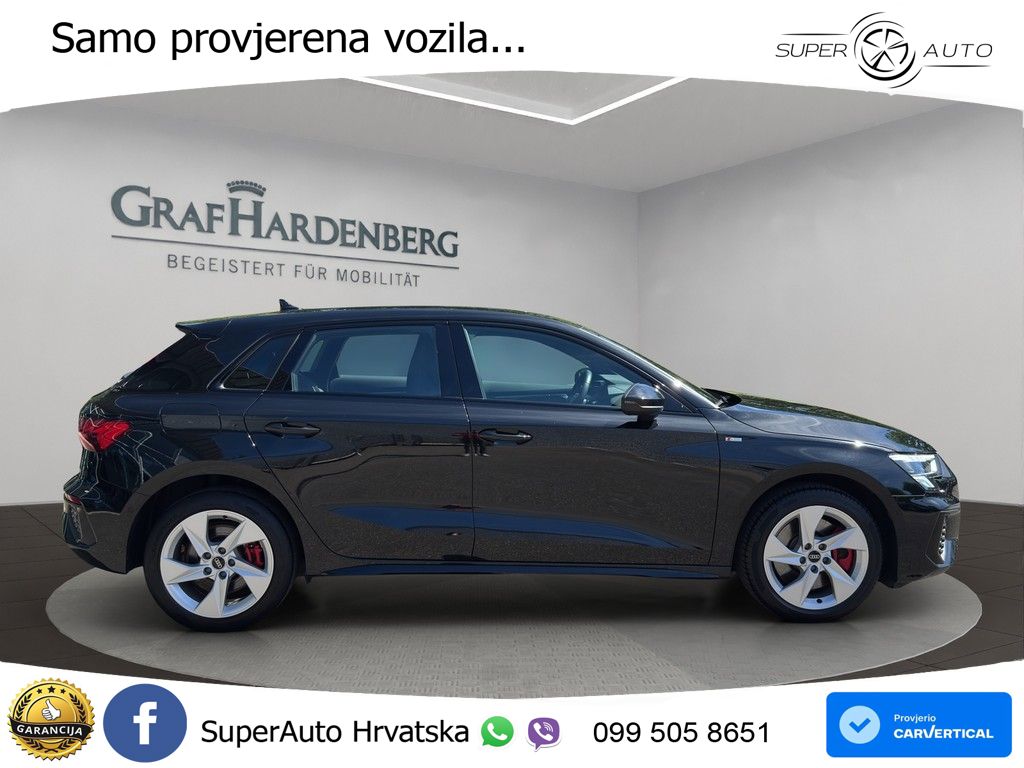 Audi A3 45 TFSIe (245 KS) S tronic S line LED+GR SJED+ACC